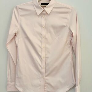 Banana Republic Pink Cotton Shirt.  Only worn 2-3 times.  It was too tight on me